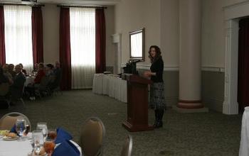 Amy Foley, Executive Director during the Annual Meeting